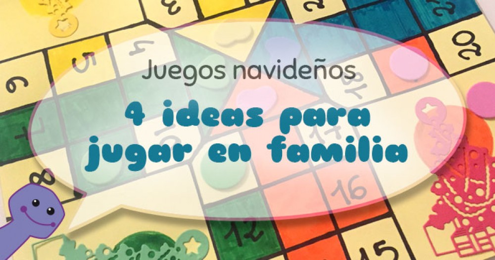 Ideas para jugar en familia en estas fiestas!  Aqui les dejamos 4 juegos de Navidad para toda la familia! 