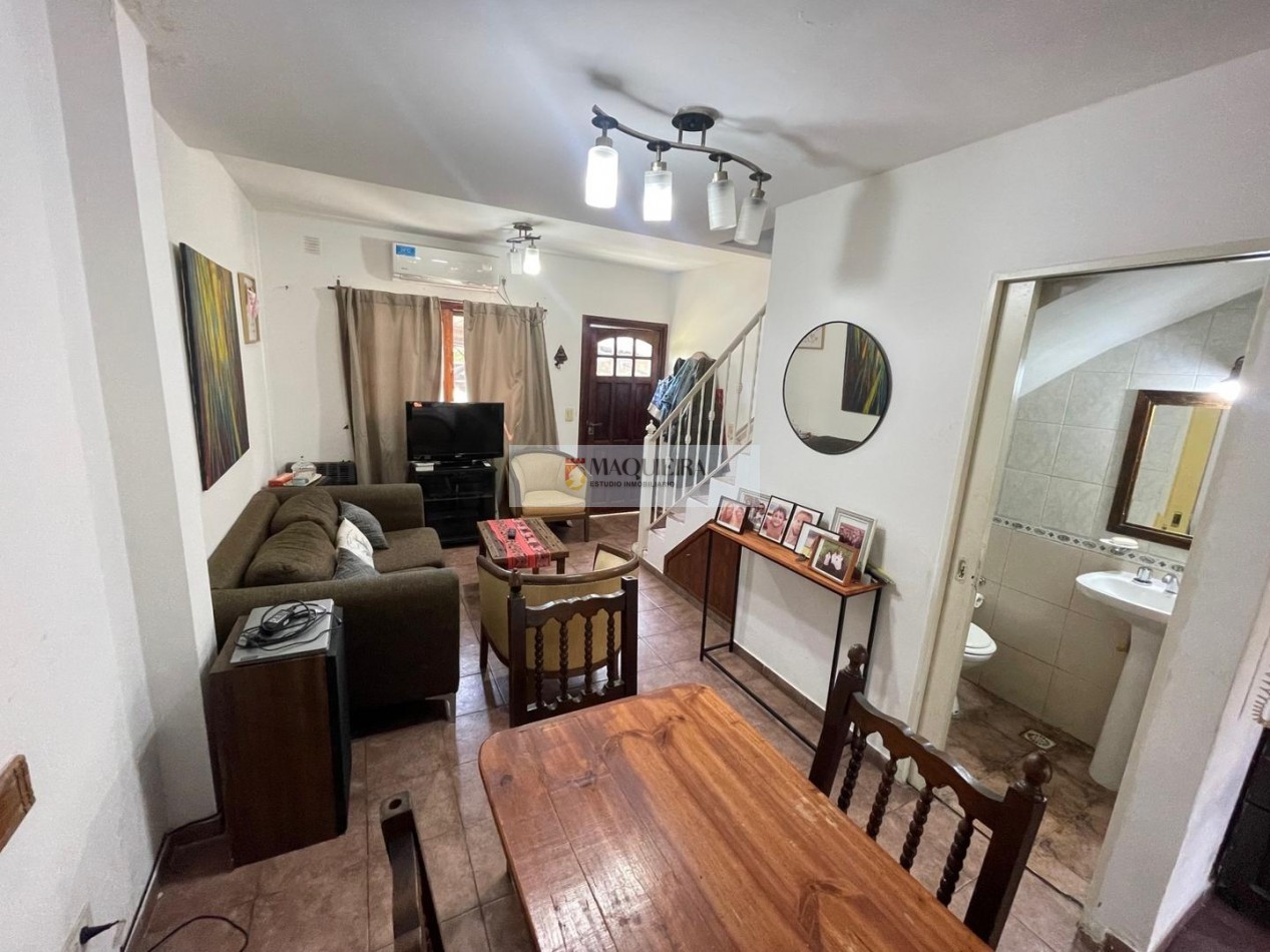 DUPLEX EN BARRIO CERRADO-RUTA 8 E ITALIA-3AMB CON COCHERA-2 PLANTAS-APTO CREDITO