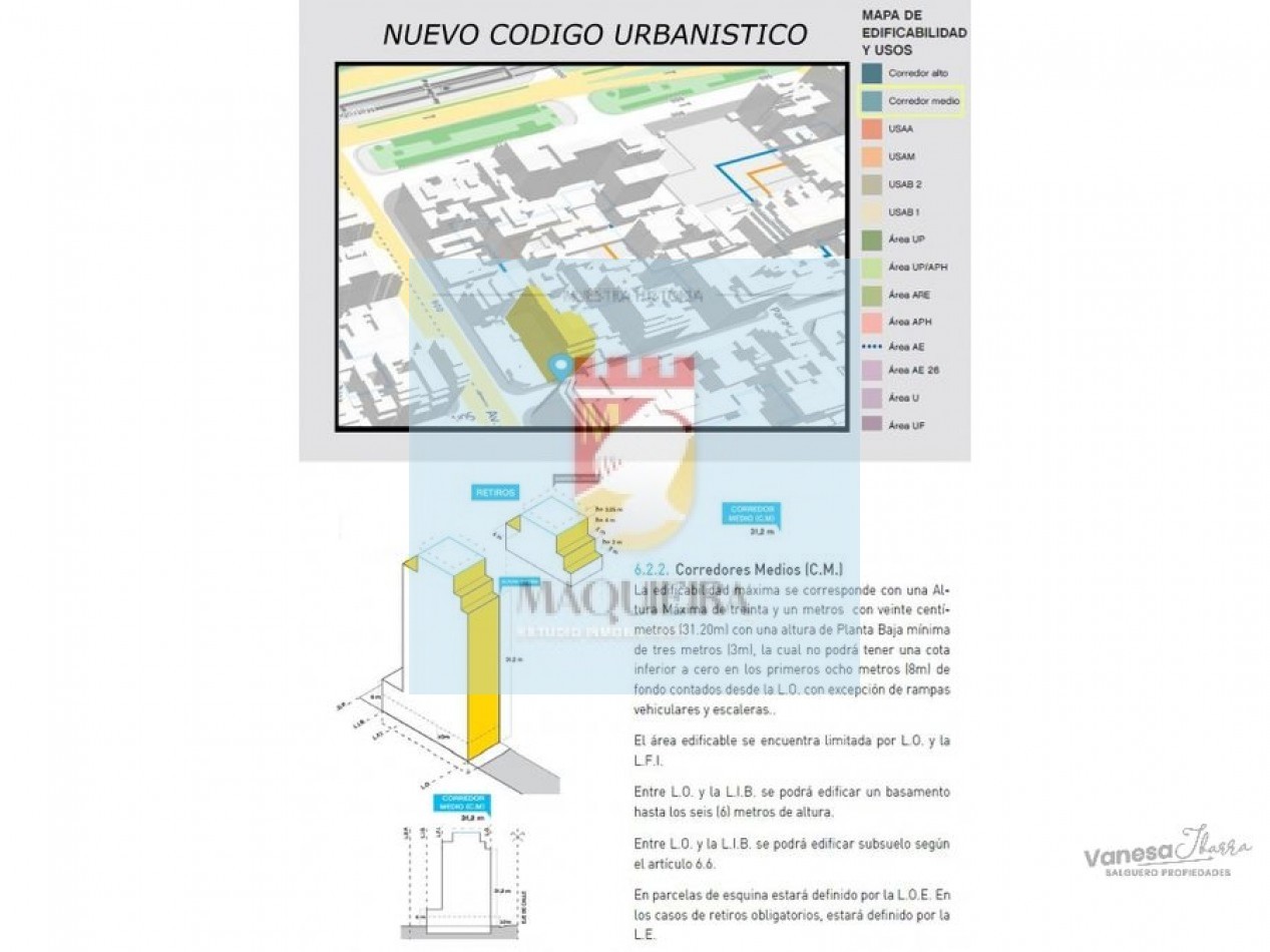 VENTA de IMPORTANTE TERRENO EN RETIRO-Actualmente funciona un garage- Frente: 11.86 Fondo: 36.84mts.